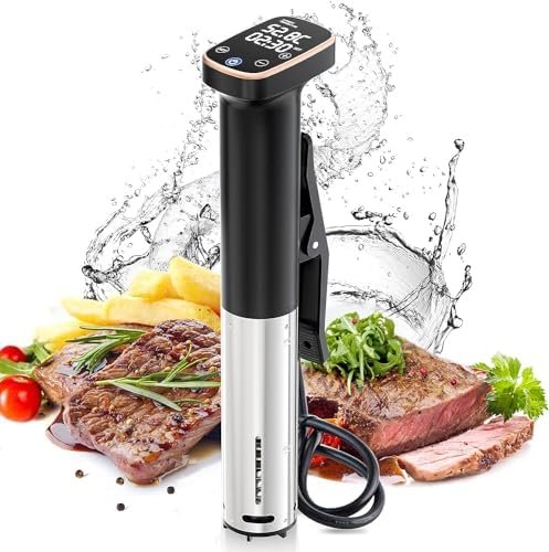 OOIIOR Sous Vide Machine Precision Cooker, 1100W Sous Vide Cooker Immersion Circulators Joule Sous Vide Souvi Cooker, IPX7 Waterproof, Ultra-quiet Working, Accurate Temperature Time Control - Image 2