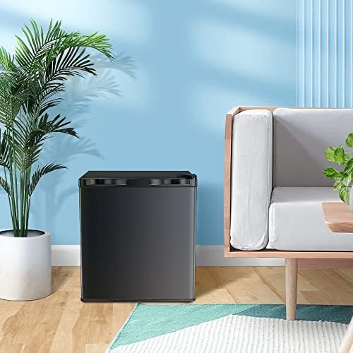 Kismile 1.1 Cu.ft Upright Freezer with Compact Reversible Single Door,Removable Shelves Free Standing Mini Freezer with Adjustable Thermostat for Home/Kitchen/Office - Image 8