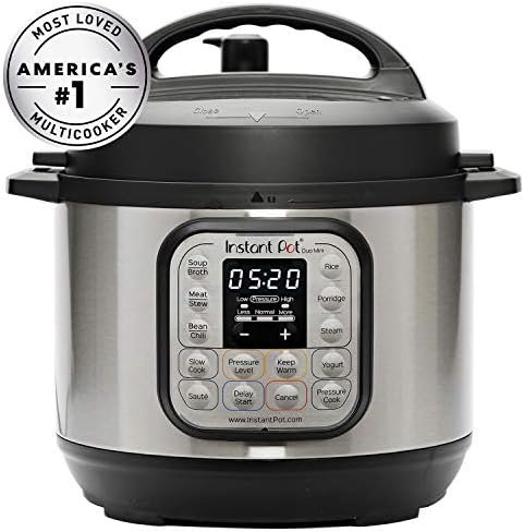 Instant Pot Duo 7-in-1 Electric Pressure Cooker, Sterilizer, Slow/Rice Cooker, Steamer, Saute, Yogurt Maker, and Warmer, 3 Quart, 11 One-Touch Programs & Pot Mini Mitts - Image 4
