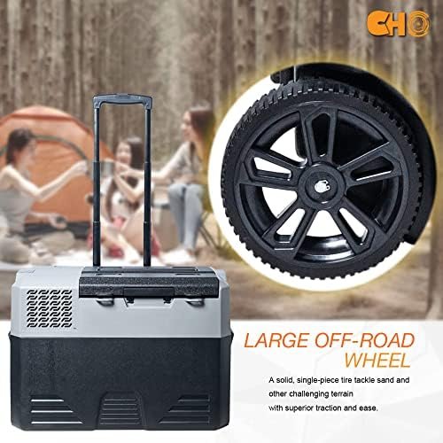 cho POWER SPORTS Portable Freezer Cooler AC/DC Compressor Refrigerator Fridge Trolley Wheels for Truck RV Boat Party Picnic Camping (42 Liter) - Image 9