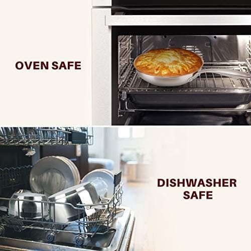 Duxtop Professional Stainless Steel Induction Cookware Set, 19PC Kitchen Pots and Pans Set, Heavy Bottom with Impact-bonded Technology - Image 7