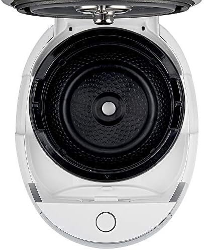 CUCKOO IH Twin Pressure Rice Cooker 23 Menu Options: White, GABA, Scorched, Porridge, & More, LED Screen, Fuzzy Logic Tech, 6 Cup / 1.5 Qt. (Uncooked) CRP-LHTR0609F White/Gray, Stainless Steel Feature - Image 4