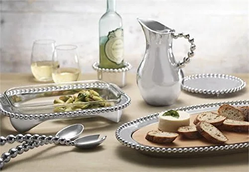 Mariposa Pearled Salad Servers - Image 3