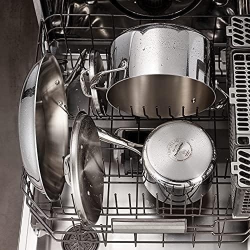 Tramontina 80116/249DS Gourmet Stainless Steel Induction-Ready Tri-Ply Clad 12-Piece Cookware Set, NSF-Certified, Made in Brazil - Image 10