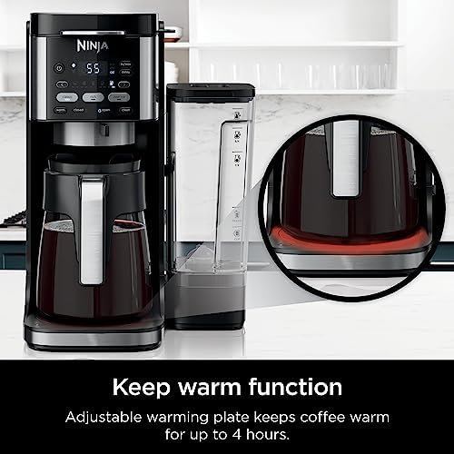 Ninja CFP101 DualBrew Hot & Iced Coffee Maker, Single-Serve, compatible with K-Cups & 12-Cup Drip Coffee Maker, Black - Image 6