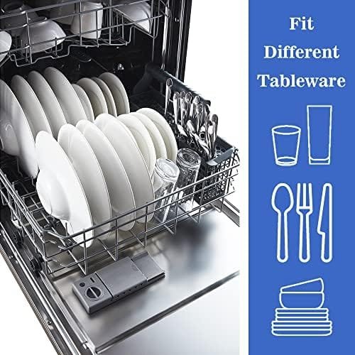 Dishwasher, Kalamera 24 inch Built in Dishwacher with 14 Place Settings, 6 Wash Cycles and 4 Temperature Option, Energy Save with Low Water Consumption and Quiet Operation - Stainless Steel - Image 10