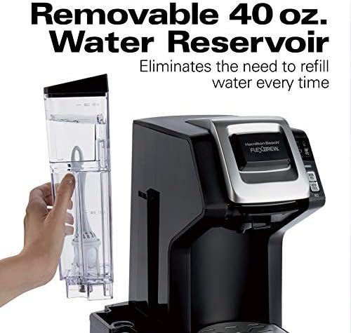Hamilton Beach 49968 FlexBrew Connected Single Cup Coffee Maker with Amazon Dash Auto Replenishment for Coffee Pods 40oz - Image 6