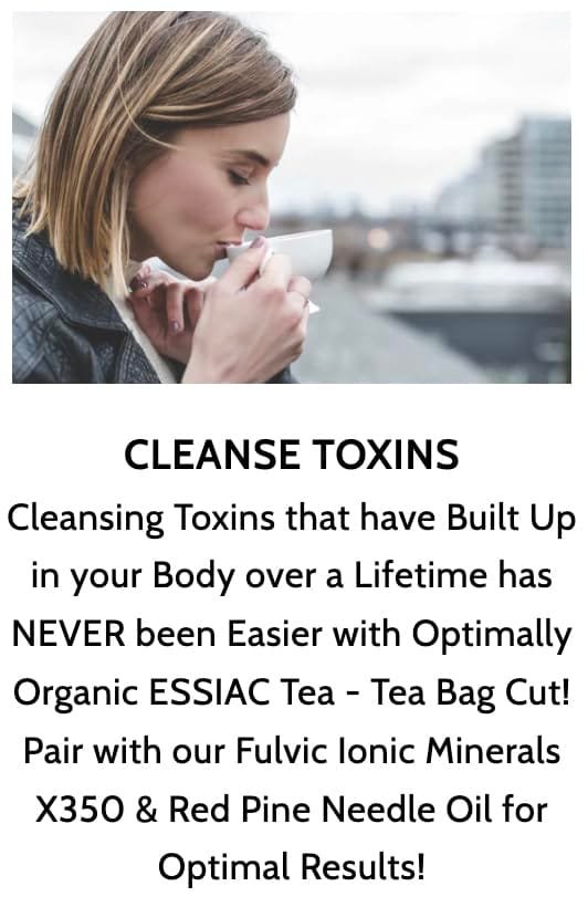 Optimally Organic ESSIAC Tea - Tea Bag Cut - 8 Herb Prized Rene Caisse Recipe! - USDA Certified Organic - Burdock Root - Sheep Sorrel - Blessed Thistle - Kelp - Watercress - Red Clover - Slippery Elm - Turkey Rhubarb Root - Image 5
