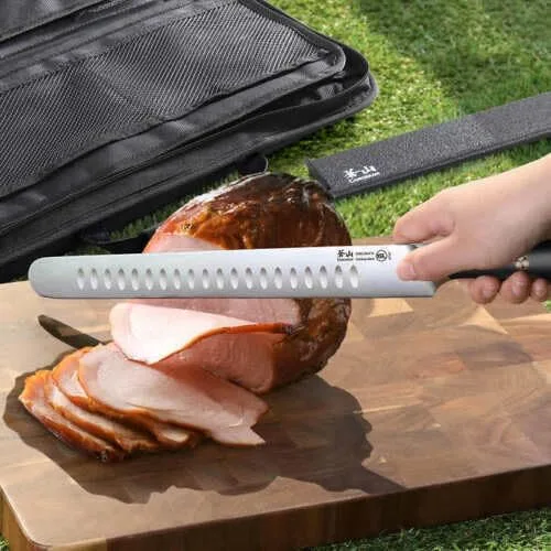 Cangshan S Series German Steel Forged 6-Piece BBQ Knife Set (Black) - Image 10