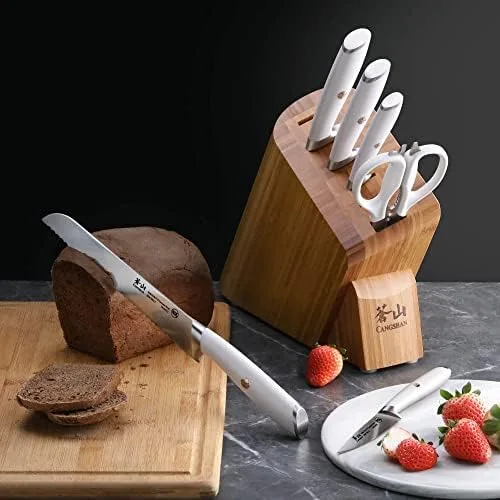 Cangshan L1 Series 1026610 German Steel Forged 7-Piece Knife Block Set - Image 7