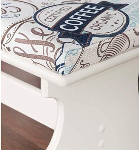 Riverbay Patio Conversation Indoor 3 Piece Kitchen Corner Nook Table Booth Bench Breakfast Dining Set in White - Image 4