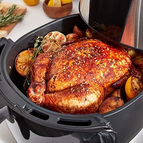 T-fal Easy Fry XXL Air Fryer & Grill Combo with One-Touch Screen, 8 Preset Programs, 5.9 quarts, Black & Stainless Steel - Image 3