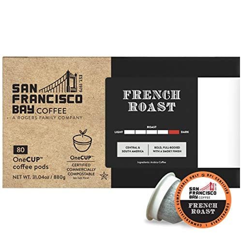 San Francisco Bay Compostable Coffee Pods - French Roast (80 Ct) K Cup Compatible including Keurig 2.0, Dark Roast - Image 5