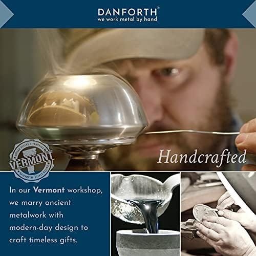 Danforth - English Teapot with Infuser – Handcrafted Pewter Metal British Style Teapot - Image 4