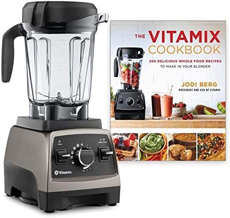 Vitamix Pro 750 Heritage Series, Professional-Grade, 64 oz. Low-Profile Container Bundle with The Vitamix Cookbook - 250 Delicious Whole Food Recipes (Pearl Gray) - Image 2