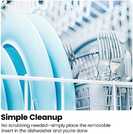 Chefman 6 Quart Slow Cooker with Locking Lid, Ceramic Crock with Portable Cook and Carry Travel Latching Lock, Large Easy Clean Dishwasher Safe Pot Insert, Manual 3 Heat Settings, Stainless Steel - Image 8