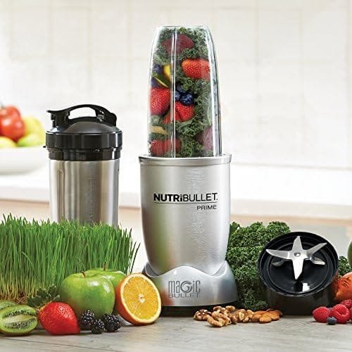 NutriBullet 1000 Watt PRIME Edition, 12-Piece High-Speed Blender/Mixer System, Includes Stainless Steel Insulated Cup, and Recipe Book - Image 3