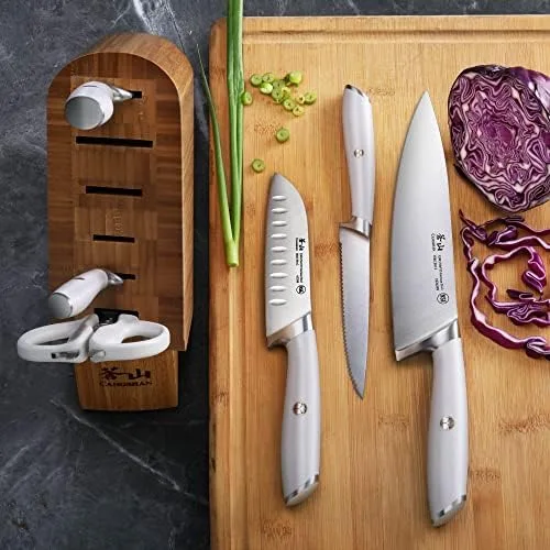Cangshan L1 Series 1026610 German Steel Forged 7-Piece Knife Block Set - Image 6