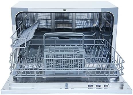 SPT SD-2224DW ENERGY STAR Countertop Dishwasher with Delay Start - Portable Dishwasher with Stainless Steel Interior and 6 Place Settings for Apartment Office And Home Kitchen, White - Image 6