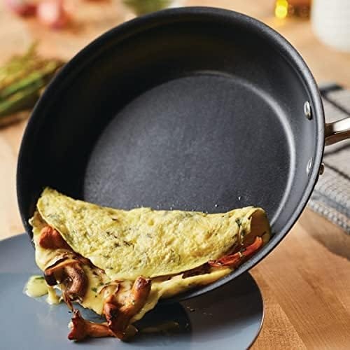 Anolon Advanced Hard Anodized Nonstick Saute Fry Pan with Helper Handle, 5 Quart, Gray - Image 10