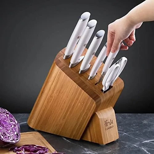 Cangshan L1 Series 1026610 German Steel Forged 7-Piece Knife Block Set - Image 8