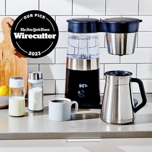 OXO Brew 9 Cup Stainless Steel Coffee Maker,Silver, Black - Image 3