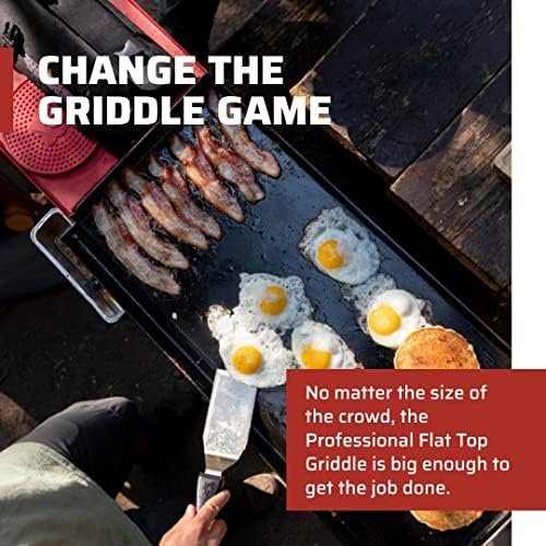 Camp Chef Professional Fry Griddle, Two Burner 14" Cooking Accessory, Cooking Dimensions: 14 in. x 32 in - Image 3