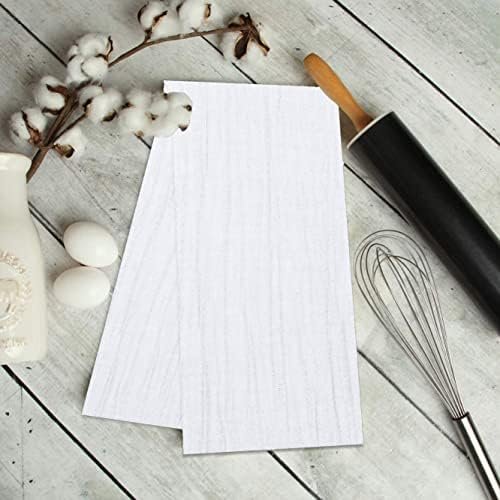 RUVANTI Flour Sack Towels 6 Pack 28"x28", Ring Spun 100% Cotton Flour Sack Dish Towels, Machine Washable, Absorbent Tea Towels - Flour Sack Kitchen Towels for Drying & Cleaning - White - Image 10