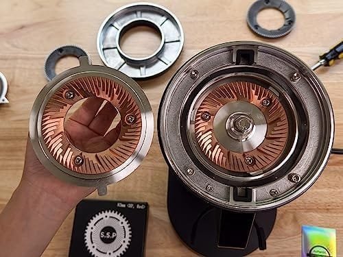 SSP High-Uniformity Espresso Grinding 83mm Flat Burrs (Red Speed Coated) - Image 5