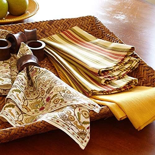 Divine glance Wood Napkin Rings Dining Table Napkin Holder, Classic Everyday Use Thanksgiving, Christmas Napkin Rings Buckles,Festive Party Gift Farmhouse for Table Decorations (6, Brown Concave) - Image 5