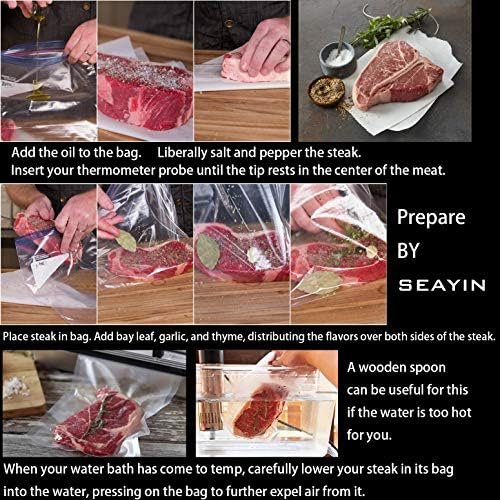 Sous Vide Container with Lid 11 Liter/12 Quarts for Virtually All Immersion Circulators Cookers Crystal Clear Transparent Polycarbonate Accessories Kit (12 Quats with Lid) - Image 6