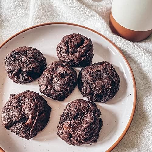 Mora Ceramic Dinner Plates Set of 6, 10 inch Dish Set - Microwave, Oven, and Dishwasher Safe, Scratch Resistant, Modern Rustic Dinnerware- Kitchen Porcelain Serving Dishes - Vanilla White - Image 9