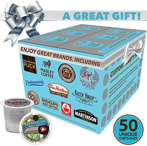 Hamilton Beach FlexBrew Thermal Coffee Maker, Single Serve & Full Pot, Black and Stainless & Variety Pack of Coffee, Tea, and Hot Chocolate - Great Sampler of Coffee, Tea - Huge 50 Pack of Pods - Image 8