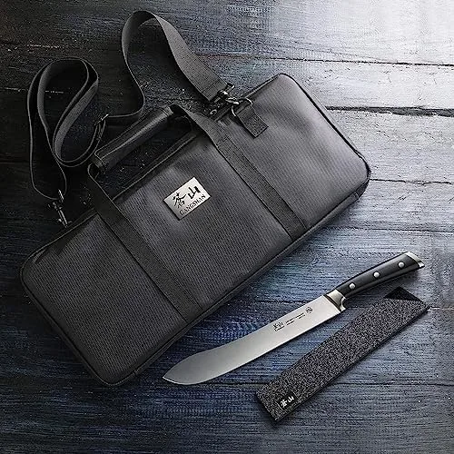 Cangshan S Series German Steel Forged 6-Piece BBQ Knife Set (Black) - Image 8