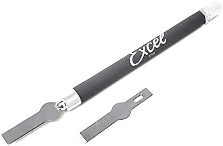 Excel Blades Chisel Replacement Blades, Set of 50 Carbon Steel Blades for Precision Cutting & Trimming, Multi-Purpose Professional, Hobby, and Crafting Tools - Image 8