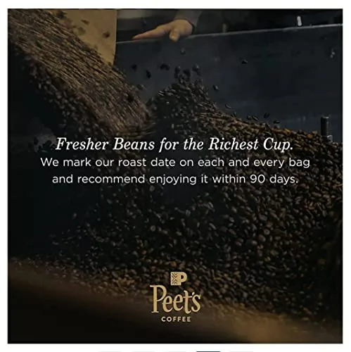 Peet's Coffee, Major Dickason's Blend, Dark Roast, Whole Bean 32oz (2 Pack) - Image 5