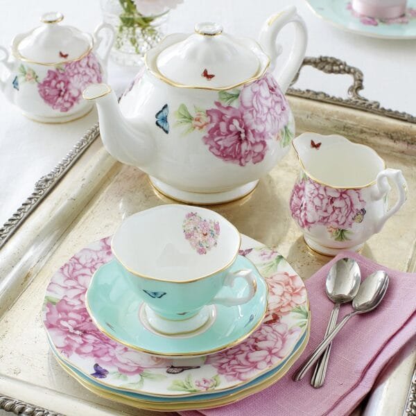 Miranda Kerr For Royal Albert Friendship 3-Piece Set (Teapot, Sugar & Creamer) - Image 4
