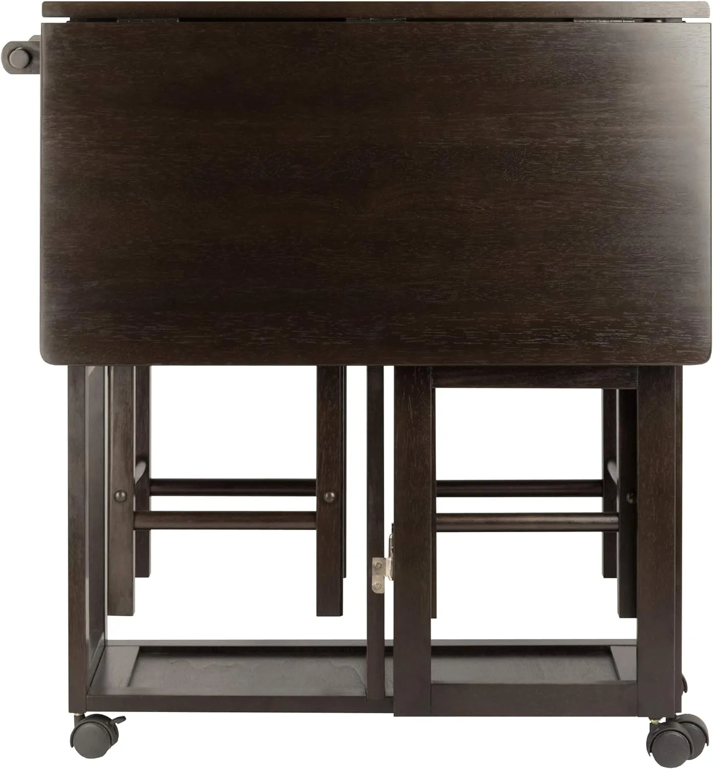Winsome Suzanne 3-PC Set Space Saver Kitchen, Coffee Finish, 29.61x29.13x32.76 - Image 5