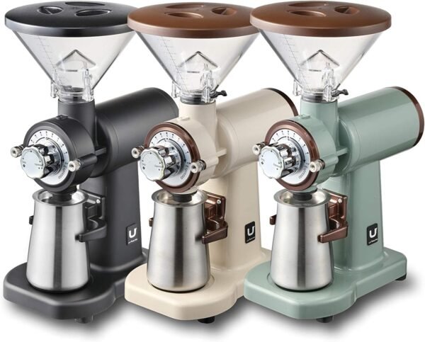 070s Electric Coffee Grinder (110~220v) / flat Titanium burr 60mm / 20 steps can be set (Black) / (Made in Korea) - Image 7