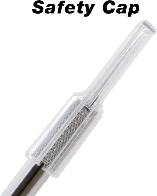 BAZIC Precision Knife + 2 Blades, Craft Cutter w/Safety Cap, #11 Fine Point Blade, Easy-Change Blade System, Cutting Knives for Art Supply, 24-Pack - Image 7